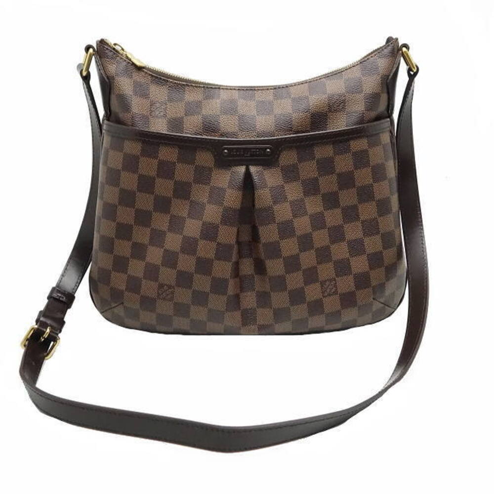 Louis Vuitton Shoulder Bag Damier Ebene Brown Bloomsbury - Picture 1 of 3